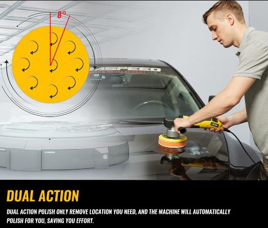 IHUSH™  Dual Action Car Polishing